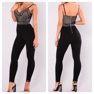 NWT BLACK JUMPSUIT